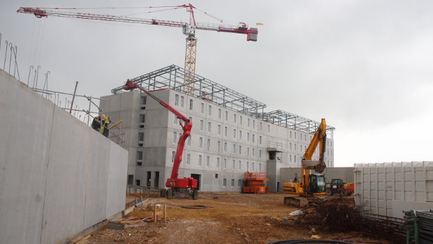 Spie Batignolles érige le nouveau centre pénitentiaire de Beauvais