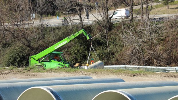 Drain du Rhône réhabilité à Avignon 
