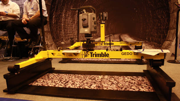 Infrarail : Trimble promeut son système de mesure