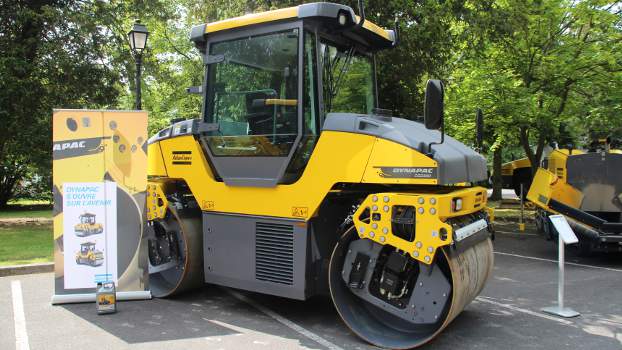 Un nouveau compacteur tandem pour Atlas Copco