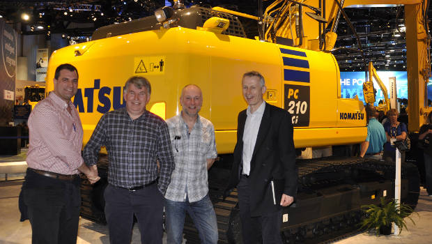 Komatsu : Une PC210LCi-10 vendue au Benelux