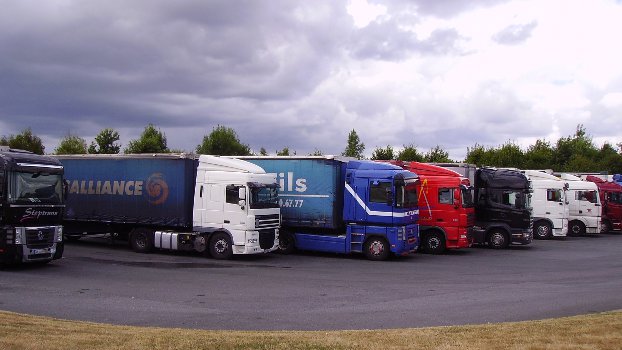 L’écotaxe déclenche la grogne des transporteurs routiers