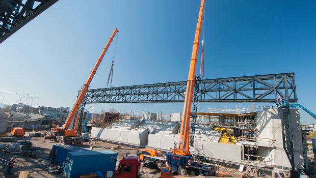 Terex coiffe un stade en République Tchèque