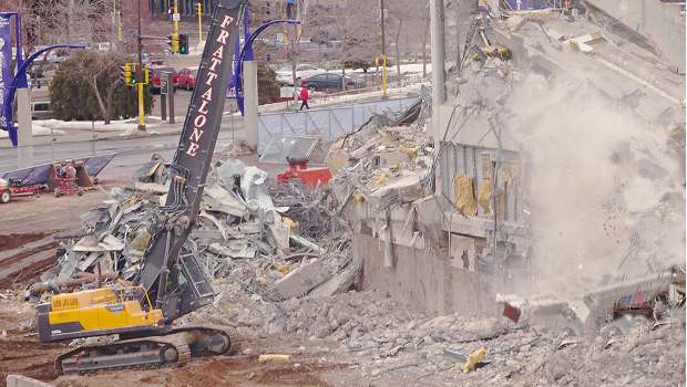 Stade de Minneapolis : Volvo réalise une démolition de compétition