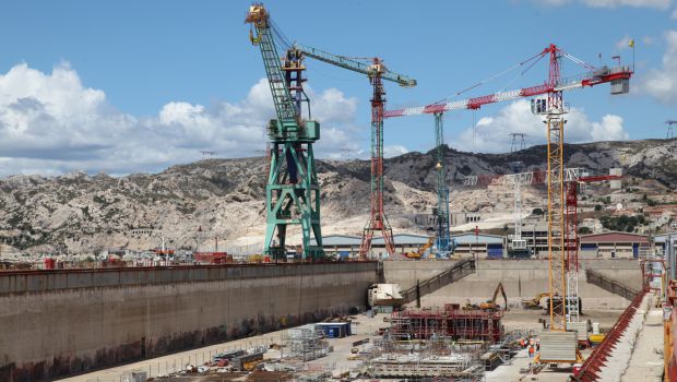 Un nouveau bateau-porte pour le port de Marseille 