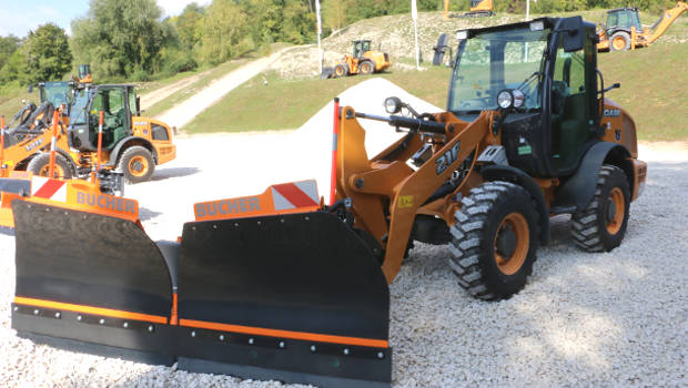 La chargeuse articulée Case s'identifie aux utilisateurs européens