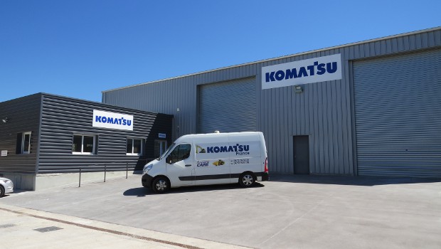 Ouverture d’une agence Komatsu à Vitrolles