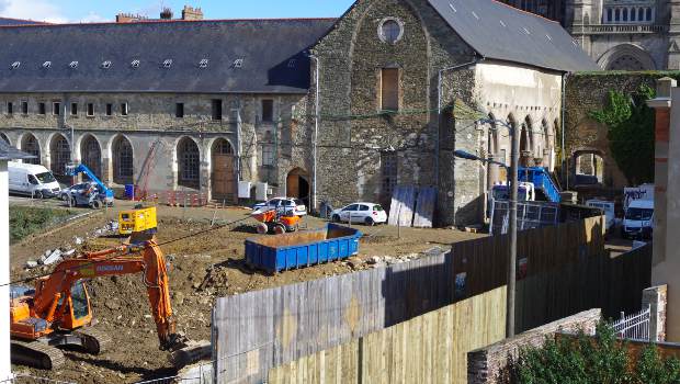 À Rennes, le centre des congrès prend forme
