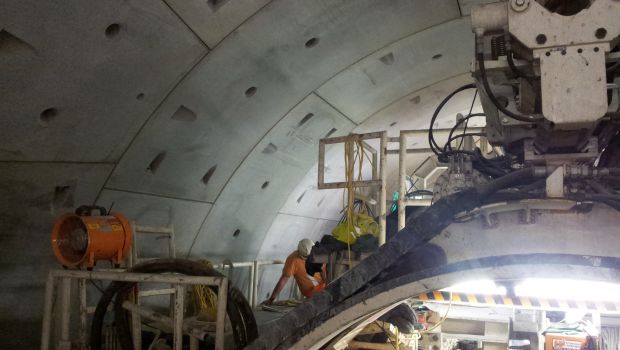 Lee Tunnel Londres a la fibre souterraine 