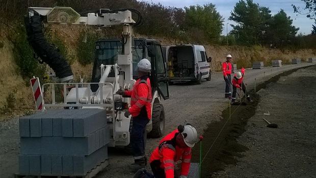 A Cleppé, Eurovia œuvre en zone Natura 2000