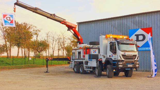 DTP Terrassement acquiert un Iveco Trakker