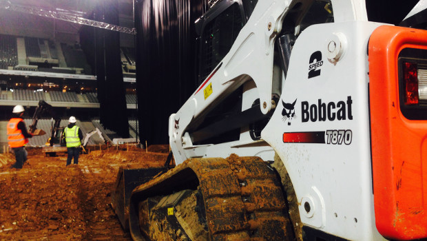 Lille : Bobcat à l’œuvre pour le 1er Supercross