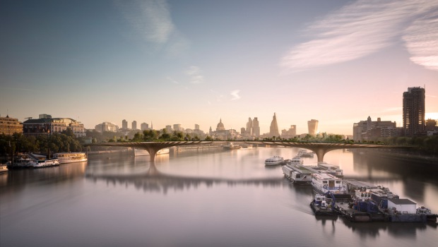 A Londres, le Garden Bridge va voir le jour