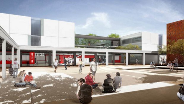 Université Toulouse : le chantier de l'UFR de Psychologie débute