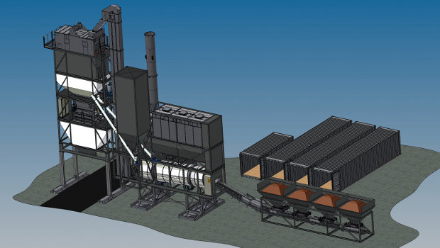 Transportabilité maximale pour le QuickBatch d'Ammann