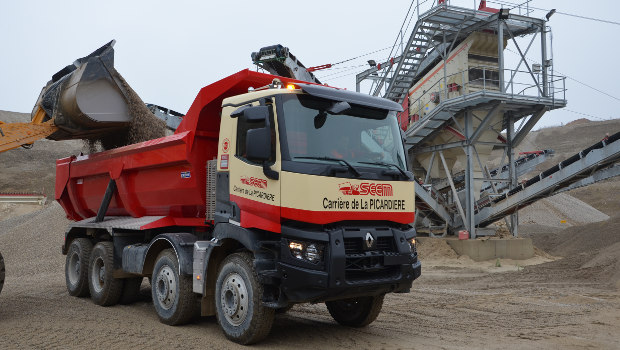 Renault Trucks rencontre un certain succès avec ses gammes construction