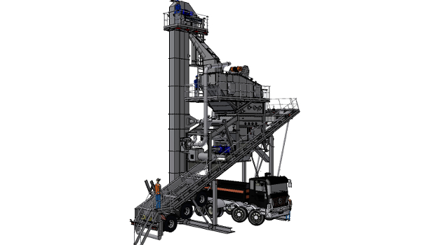 La centrale d’enrobage Batchmix 100 de Benninghoven à l’honneur