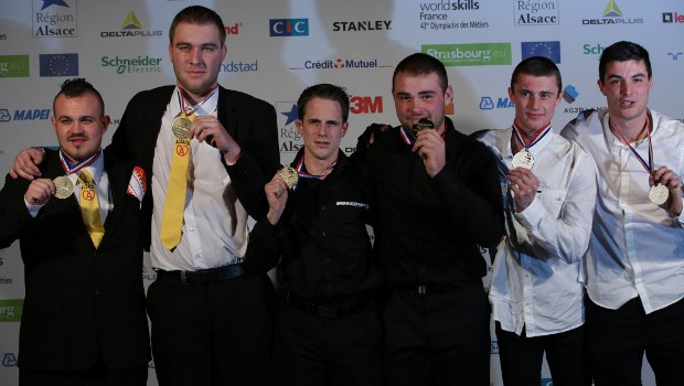 Olympiades des Métiers : 6 lauréats chez les canalisateurs/routiers