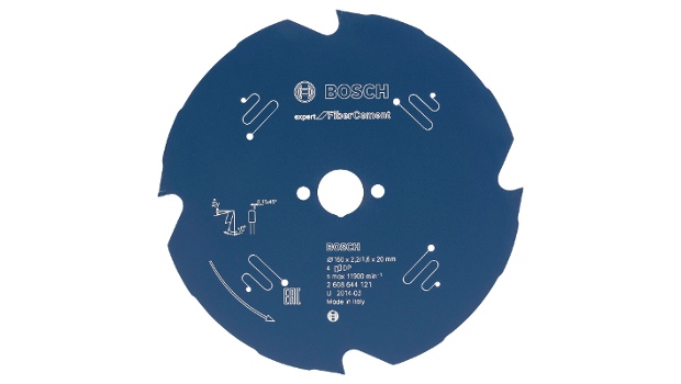 Bosch lance une nouvelle gamme de scies circulaires pour fibrociment