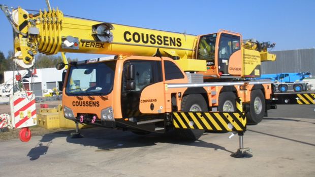 Une nouvelle grue Terex Challenger débarque en Angleterre