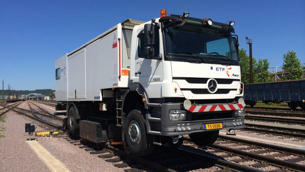 ETF : un camion de meulage polyvalent
