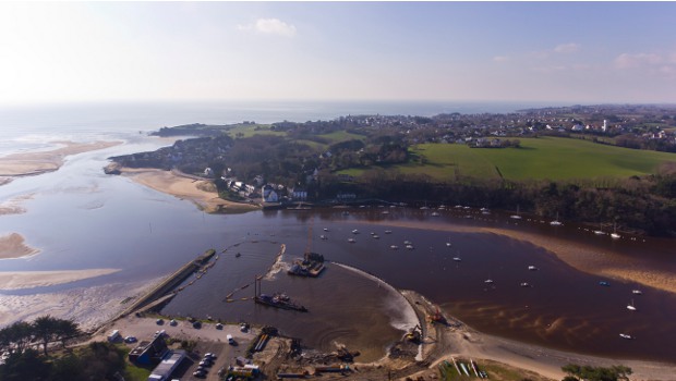 La transformation du port de Guidel 
