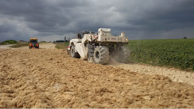 Sous-couche routière : Charier prend du chanvre