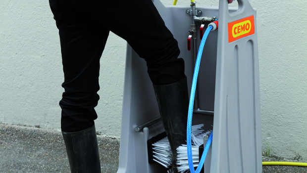 Cemo France lance un nouveau nettoyeur de bottes
