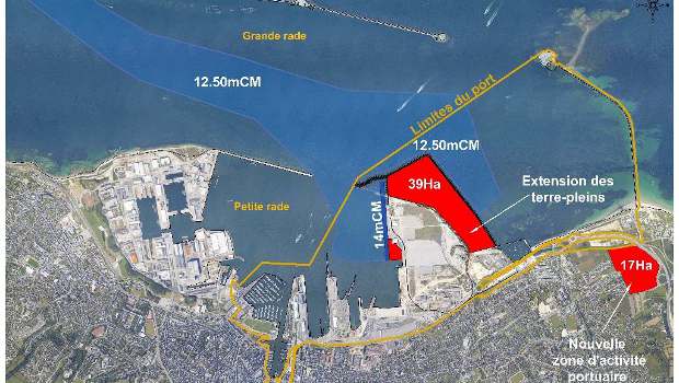 Le port de Cherbourg dans l'air du temps