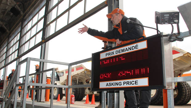 Ritchie Bros : une vente aux enchères record