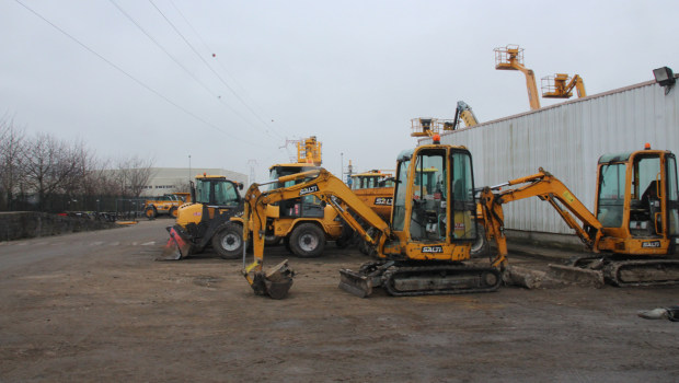 Salti présent sur le chantier du stade Bollaert à Lens