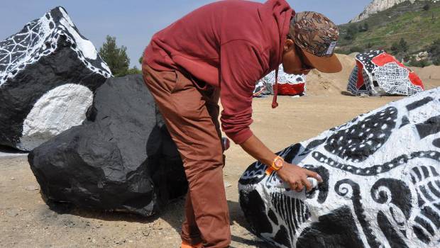 A Marseille, une carrière de la rocade L2 prend des couleurs