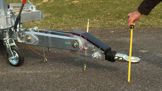 Hubière Remorque sort le timon le plus bas du marché