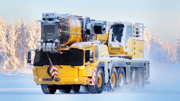 Manitowoc dévoile une nouvelle grue automotrice Grove