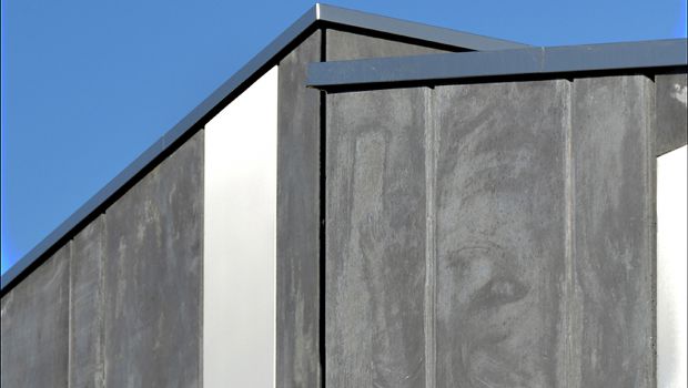 Un béton noir « électrisant » 