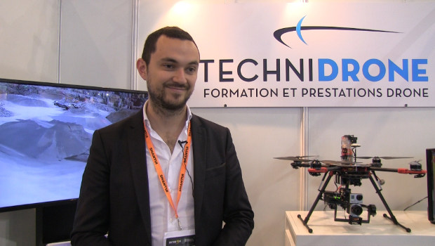Technidrone se pose à Intermat