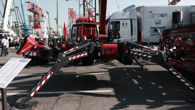 Hinowa expose une nacelle araignée d’une capacité de 230kg
