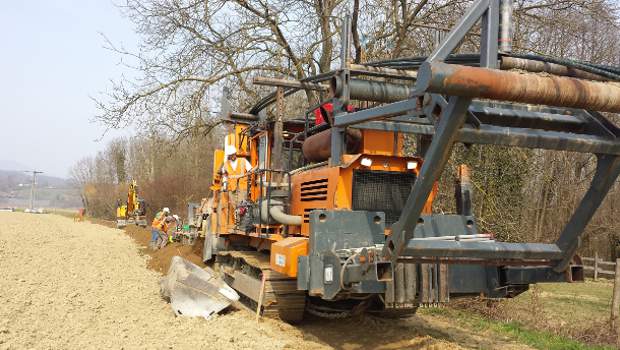 RTE enfouit des lignes haute-tension en Isère