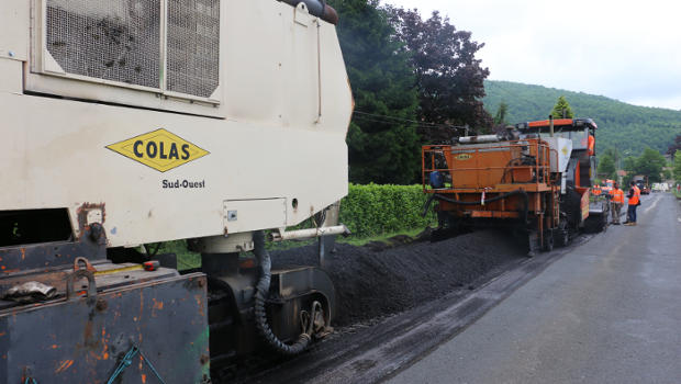 Ariège : Colas régénère en grande largeur et à froid