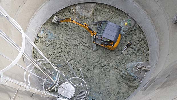Un puits test pour la ligne 11 du métro parisien
