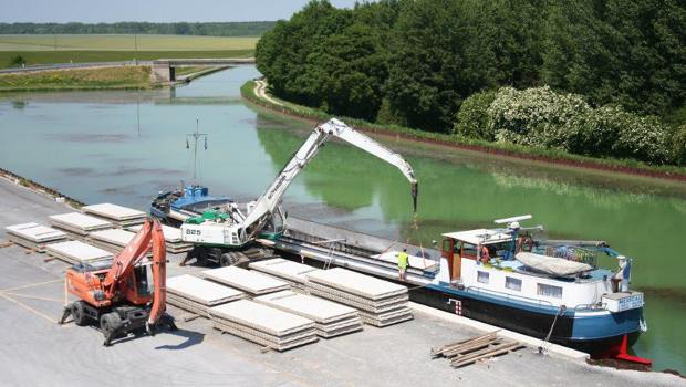 Station d'épuration d'Achères : des dalles filtrantes signées Capremib