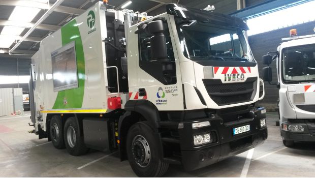 Eiffage utilise des camions GNV pour le chantier du Grand Paris
