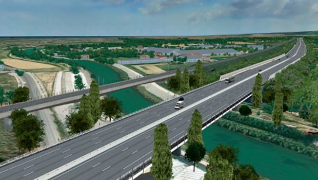 Chantier de l'A9 : la guerre du levage