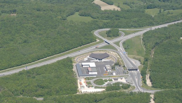 A40 : un giratoire au niveau du diffuseur d'Eloise