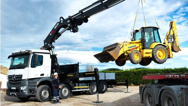 Solutrans : Hiab présente ses solutions de manutention