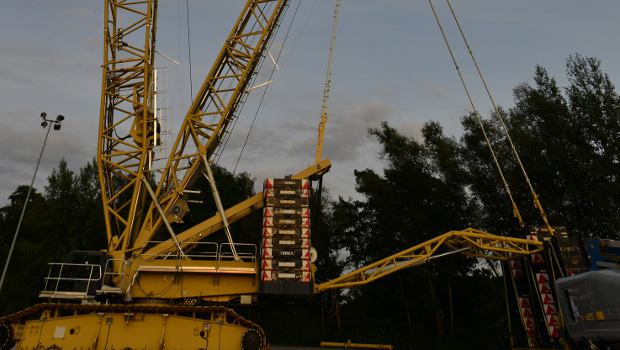Terex propose un Boom Booster Kit pour la grue Superlift 3800