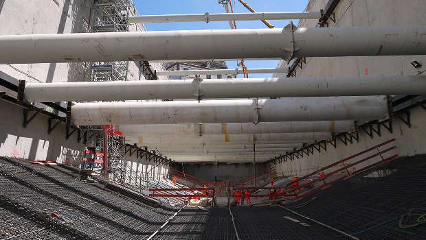 Ligne 14 : la station prête pour le tunnelier