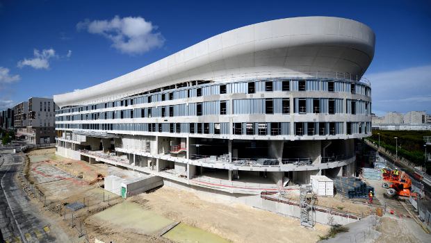 Ciments Calcia couronne le stade Arena de Nanterre-La Défense