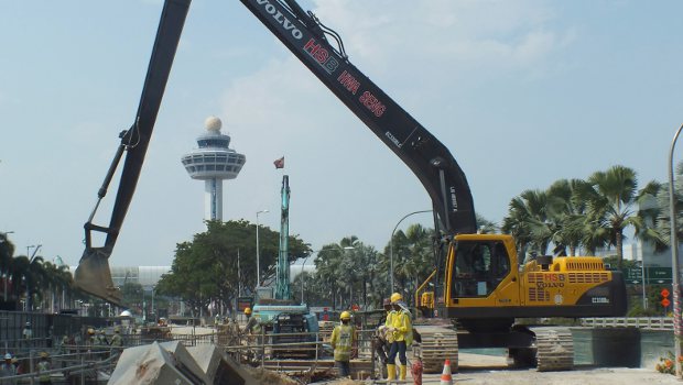 Singapour : Volvo voit grand pour l'aéroport de Changi