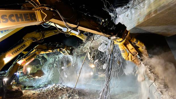 Atlas Copco : démolition éclair en Allemagne